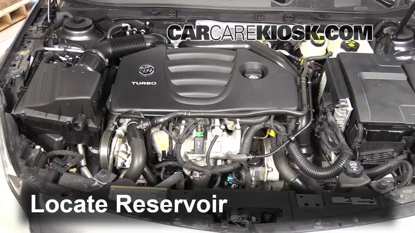 2011 Buick Regal CXL 2.0L 4 Cyl. Turbo FlexFuel Liquide essuie-glace Ajouter du liquide
